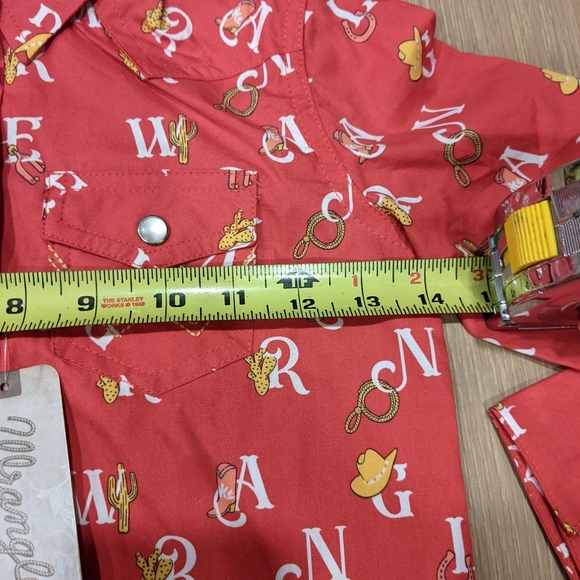 Kids Wrangler Western Shirt - Picture 3 of 10
